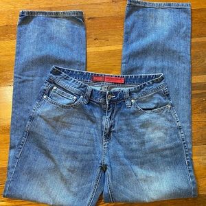Rock and roll denim jeans
